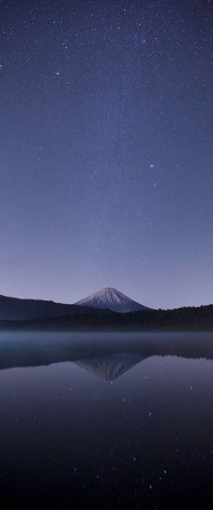 Vertical Calm Night Wallpaper