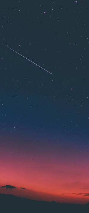 Vertical Falling Star Wallpaper