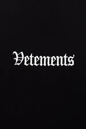 Vetements Black Logo Wallpaper