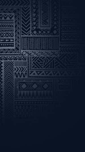 Vibrant Abstract Blend On Mobile Screen Wallpaper