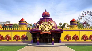 Vibrant Afternoon At Universal Kingdom, Chennai Wallpaper