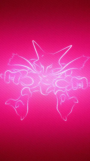 Vibrant Alakazam Illustration Wallpaper