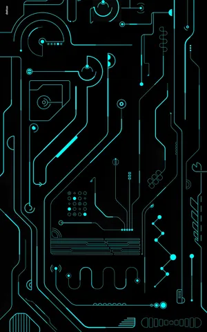 Vibrant Cyber Super Amoled Wallpaper