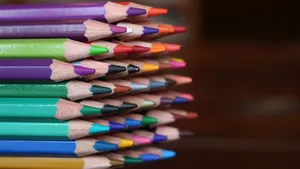 Vibrant Display Of Color Wallpaper