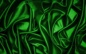 Vibrant Green Satin Backdrop Wallpaper