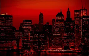 Vibrant New York Cityscape - Aesthetic Beyond Skylines Wallpaper