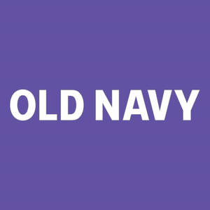 Vibrant Old Navy Logo On A Purple Background Wallpaper