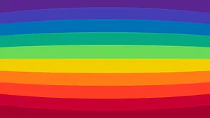 Vibrant Rainbow Arc Background Wallpaper