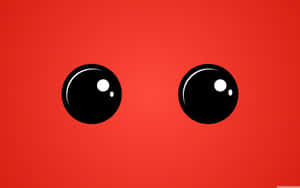 Vibrant Red Aesthetic Of Super Meat Boy Game Character Wallpaper