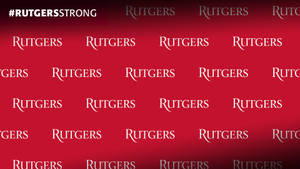 Vibrant Rutgers Red Canvas Background Wallpaper