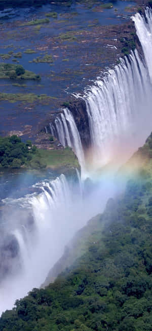 Victoria Falls In Livingstone Zambia Wallpaper