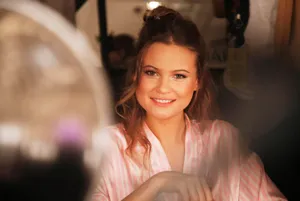 Victoria's Secret Behati Prinsloo Backstage Wallpaper