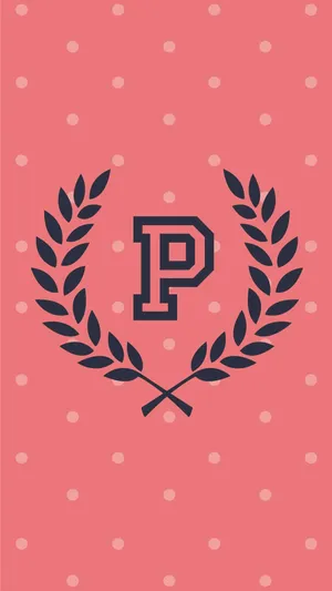 Victoria's Secret Pink Varsity Logo Wallpaper