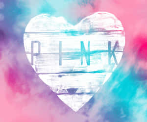 Victorias Secret Pink Nation Pastel Graphic Design Wallpaper
