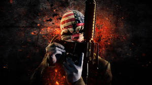 Video Game Payday 2 Dallas Loading Gun Wallpaper