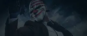 Video Game Payday 2 Dark Dallas With Gun Wallpaper