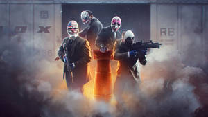 Video Game Payday 2 Gang Digital Art Wallpaper