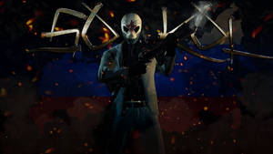 Video Game Payday 2 Sokol With Gun Wallpaper