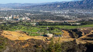 View From Hollywood Sign Wallpaper