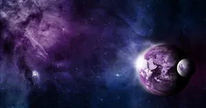 View Of The World From Space Wallpaper