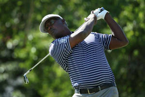 Vijay Singh Swing Golf Club Wallpaper