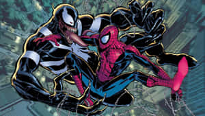 Villan Venom Spider Man Wallpaper