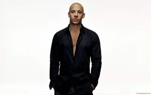 Vin Diesel Black Long Sleeves Wallpaper