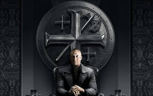 Vin Diesel Elegant Black Cross Wallpaper