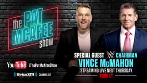 Vince Mcmahon Guesting Pat Mcafee Show Wallpaper