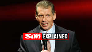 Vince Mcmahon Interview With Us Sun Wallpaper