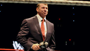 Vince Mcmahon Wwe Commentator Wallpaper