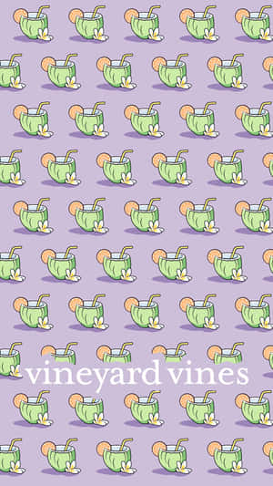 Vineyard Vines Tropical Drinks Wallpaper