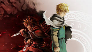 Vinland Saga Thorfinn Two Sides Wallpaper