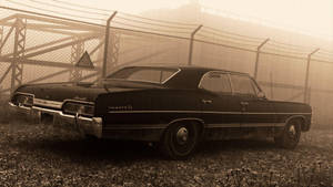 Vintage Chevrolet Impala 1967 Wallpaper