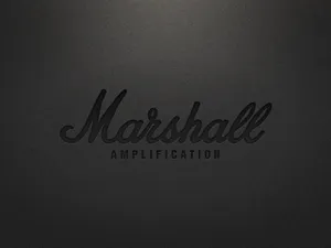 Vintage Chic Guitar Amplifier Wallpaper