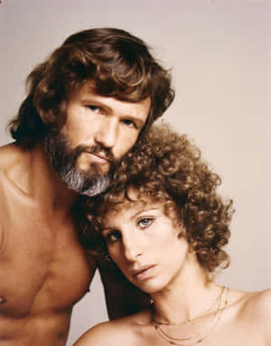 Vintage Couple Portrait1970s Wallpaper