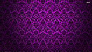 Vintage Dark Purple Mandala Wallpaper