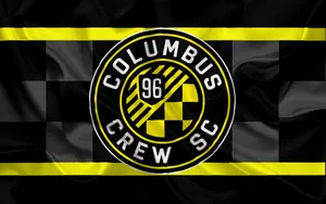 Vintage Emblem Of Columbus Crew Soccer Club Wallpaper