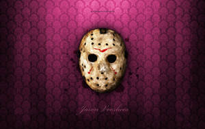 Vintage Friday The 13th Jason's Mask Wallpaper