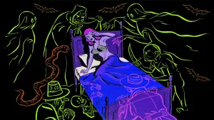 Vintage Halloween Nightmare Wallpaper