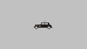 Vintage Minimalist Car Wallpaper