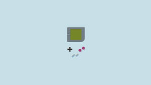 Vintage Minimalist Gameboy Wallpaper