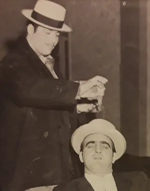 Vintage Mobster Style Interrogation Wallpaper