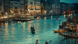 Vintage Venice Italy Wallpaper