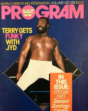 Vintage Wrestling Magazine Featuring Junkyard Dog Wallpaper