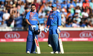 Virat Kohli And Ms Dhoni Hd Wallpaper