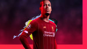 Virgil Van Dijk Posing Wallpaper