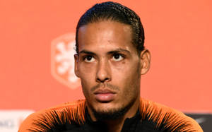 Virgil Van Dijk Serious Face Wallpaper