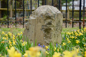 Virginia South Boundary Stone Wallpaper