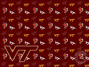 Virginia Tech Hokies Logo Wallpaper